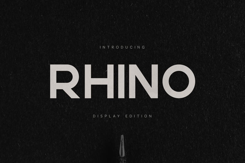 Rhino Font