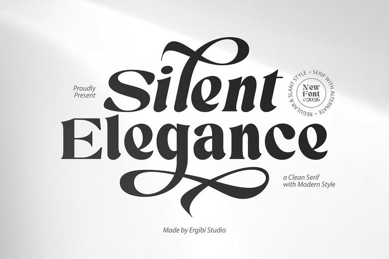Silent Elegant Font
