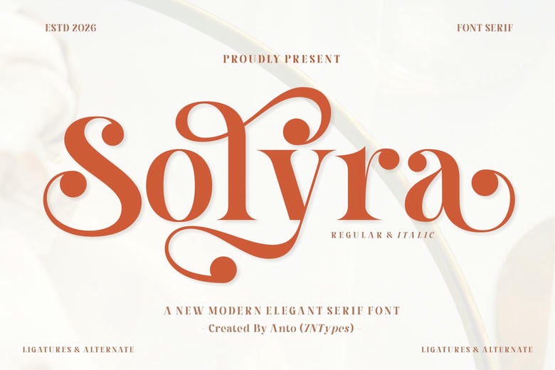 Solyra Font