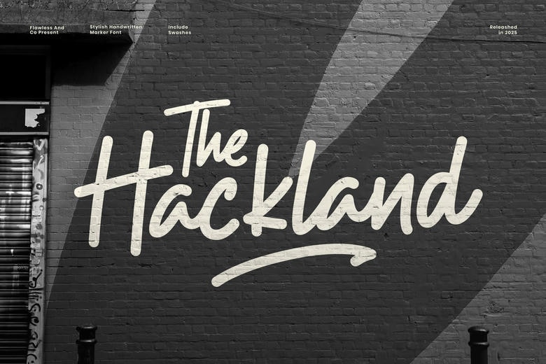 The Hackland Font