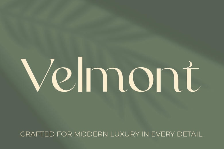 Velmont Font