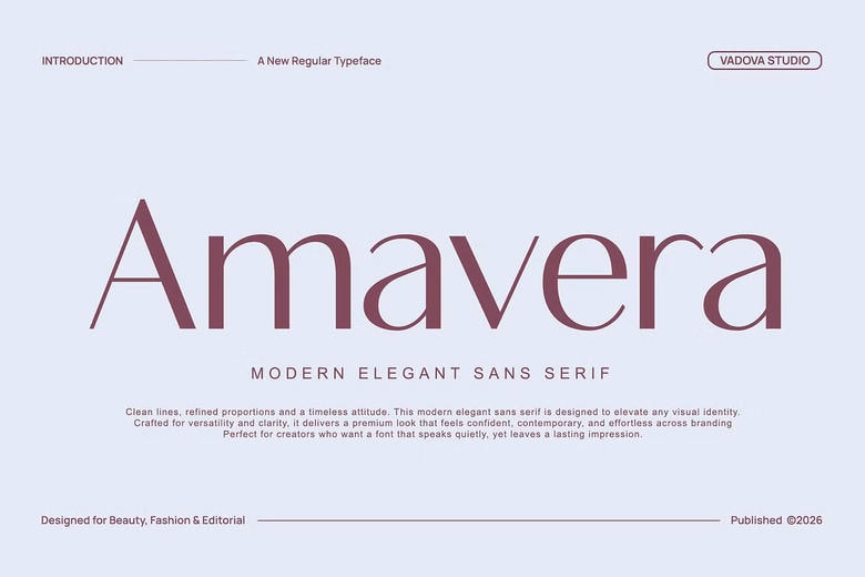 Amavera Font