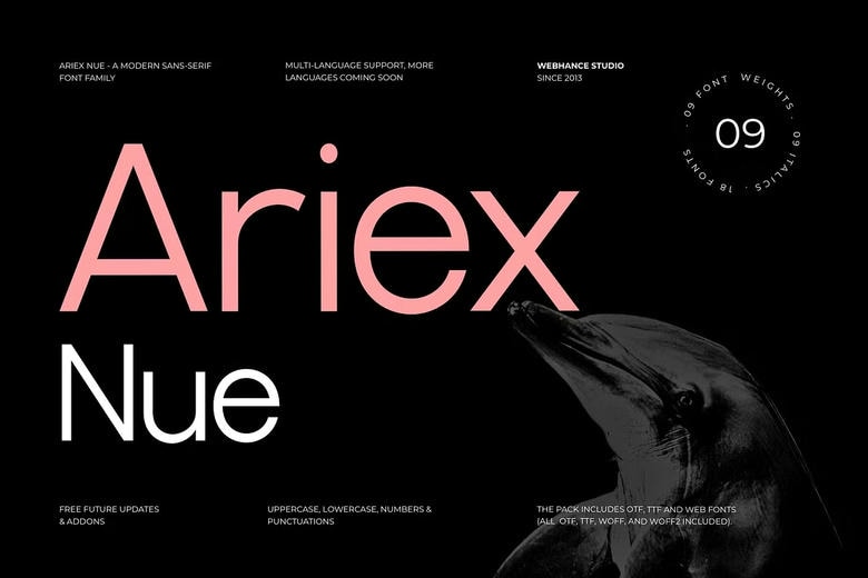 Ariex-Nue-Font-Family