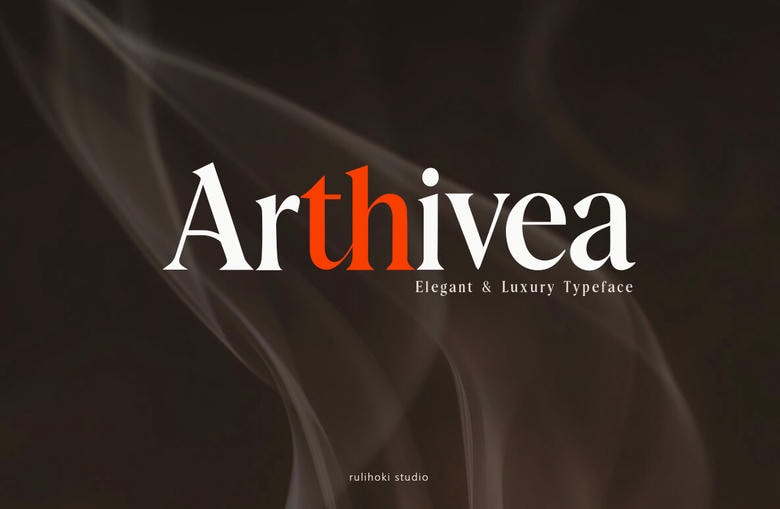 Arthivea Font