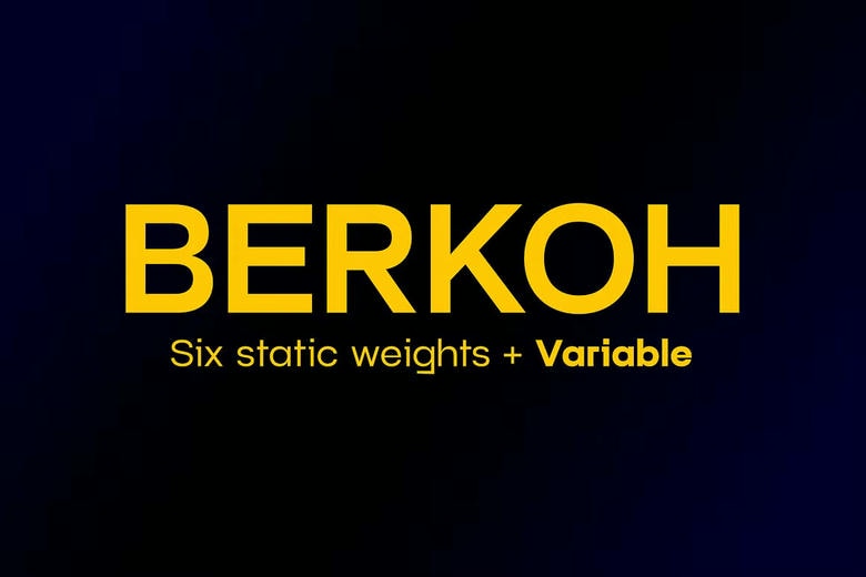 Berkoh Font Family