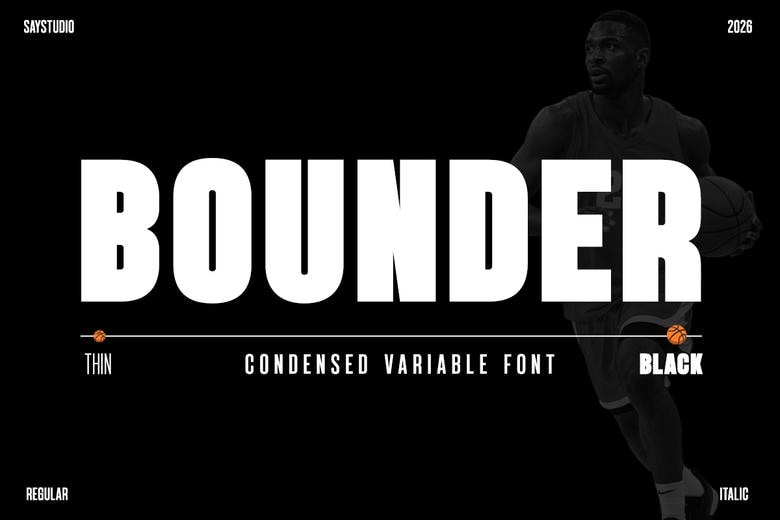 Bounder Font Family