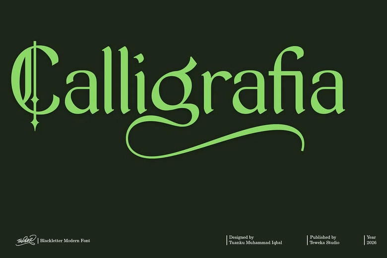 Calligrafia Font