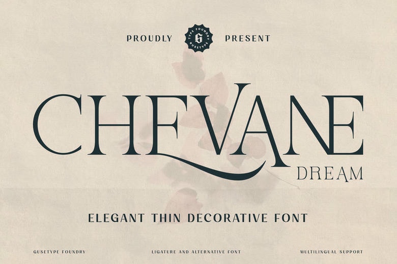 Chevane Dream Font