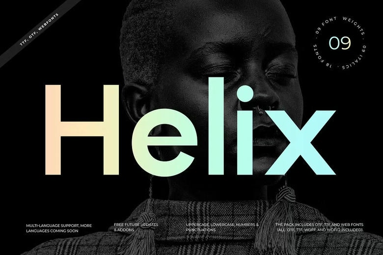 Helix Font Family