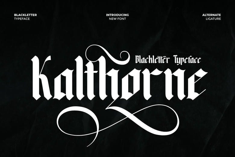 Kalthorne Font