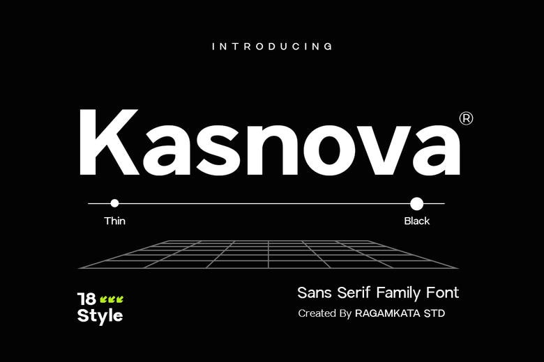 Kasnova Font