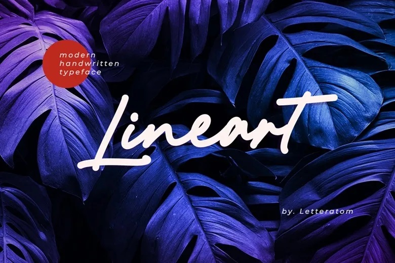 Lineart Font
