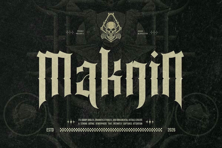Maknin Font