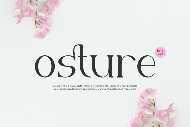 Osture Font