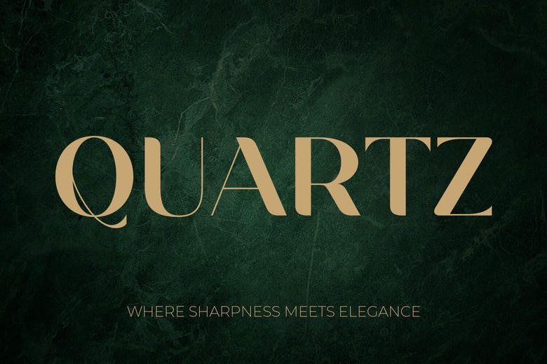 Quartz Font