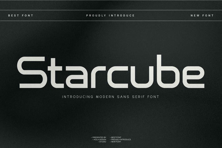 Starcube Font
