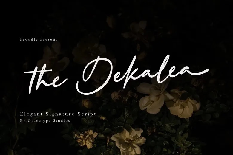 The Dekalea Font