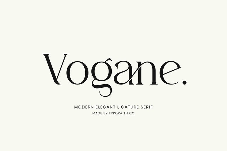 Vogane Font