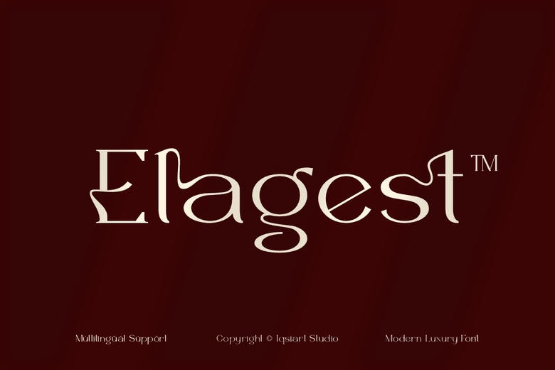 Elagest Font