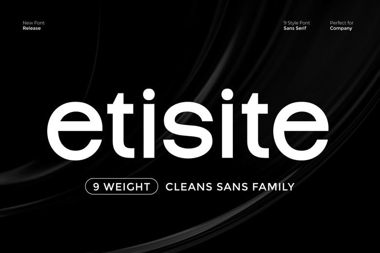 Etisite Font Family