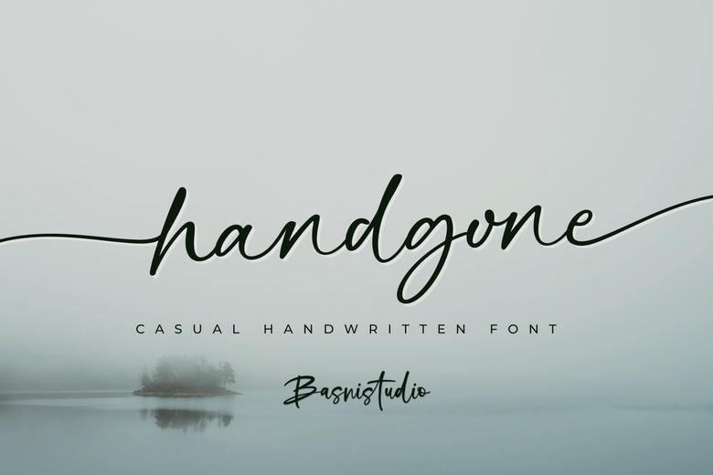 Handgone Font