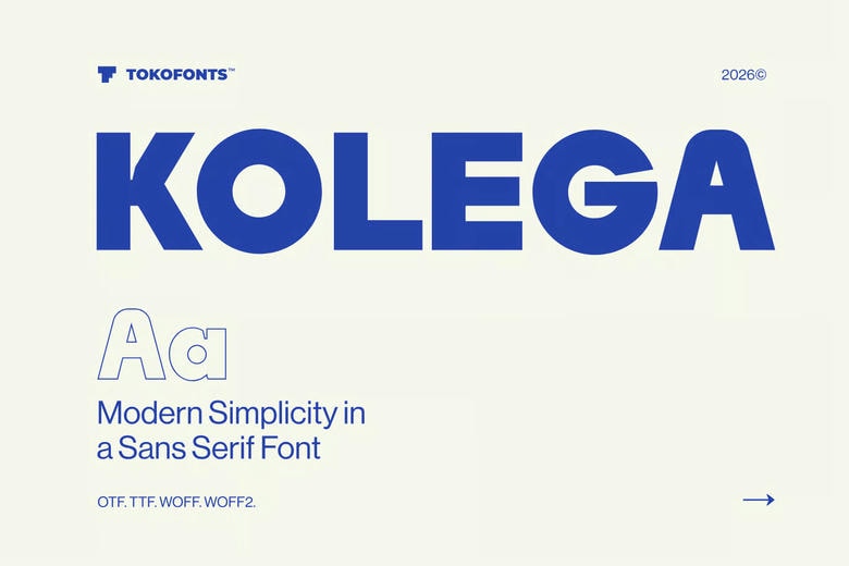 Kolega Font