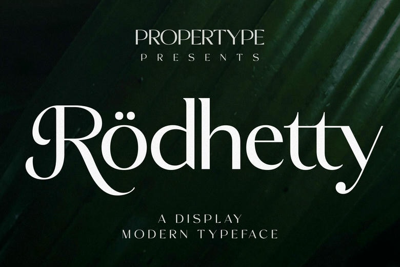 Rodhetty Font