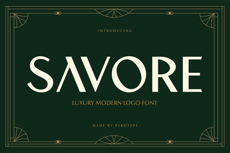 Savore Font