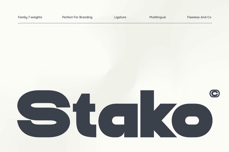 Stako Font