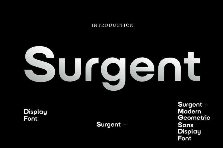Surgent Font
