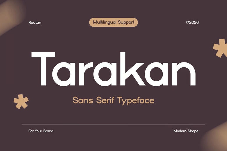 Tarakan Font