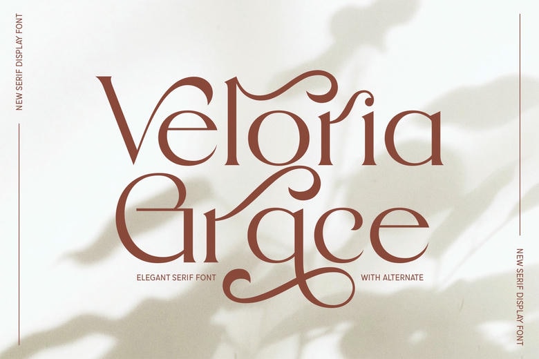 Veloria Grace Font