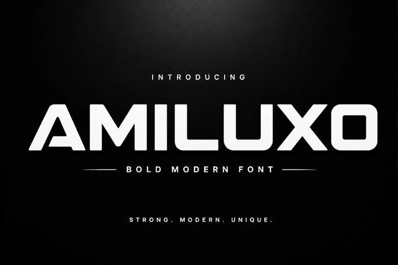 Amiluxo Font