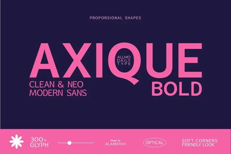 Axique Bold Font