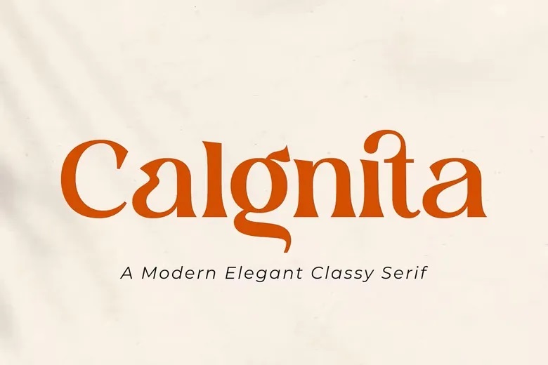 Calgnita Font