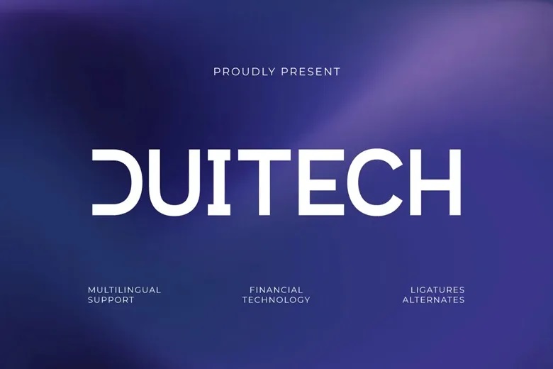 Duitech Font