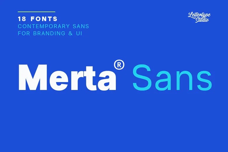 Merta Sans Font Family