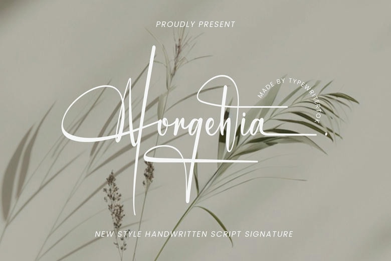 Norgehia Font