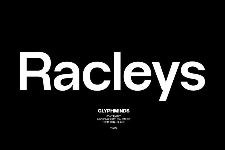 Racleys Font