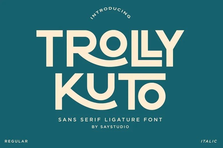 Trolly Kuto Font