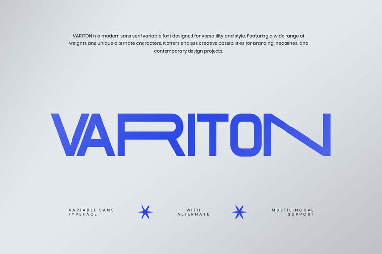 Variton Font