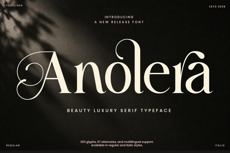 Anolera Font