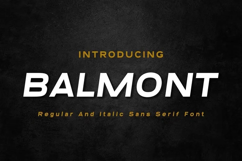 Balmont Font