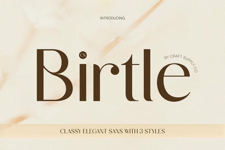 Birtle Font