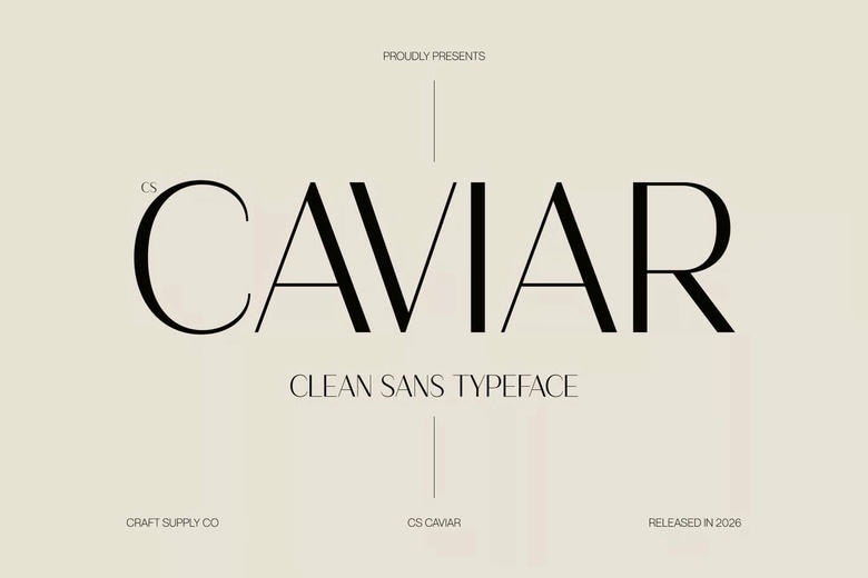 Caviar Font
