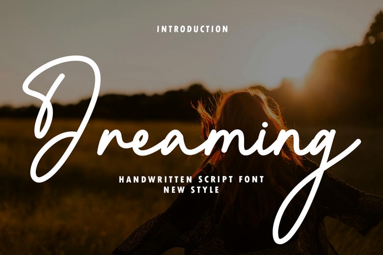 Dreaming Handwritten Font
