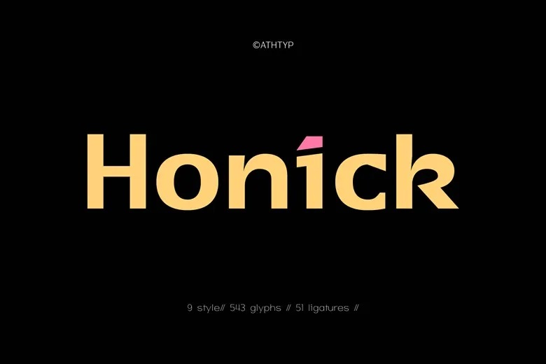 Honick Font
