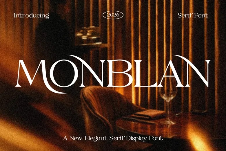 Monblan Font