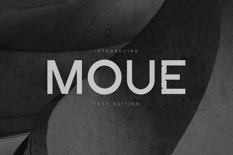 Moue Sans Serif Font