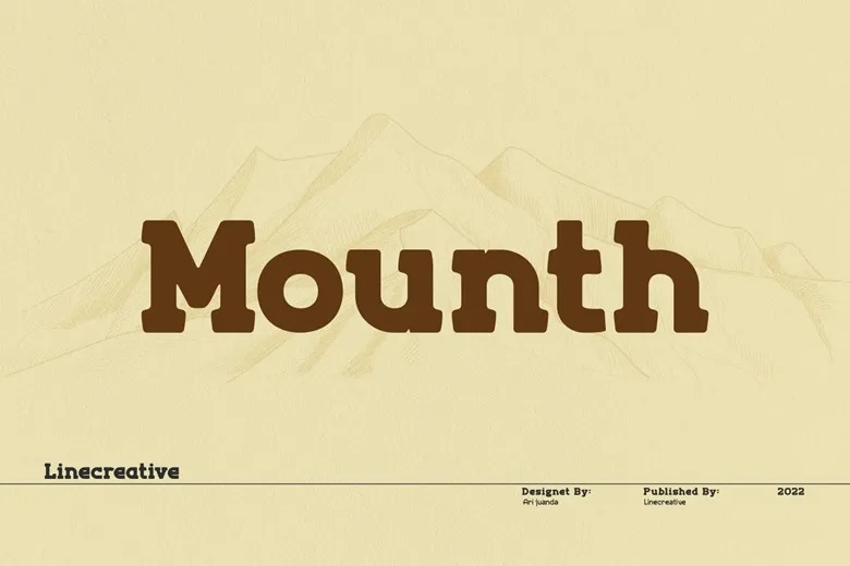 Mounth Font